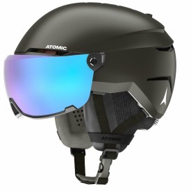 Kask narciarski z przyłbicą ATOMIC Visor Stereo Black 55-59 cm czarny