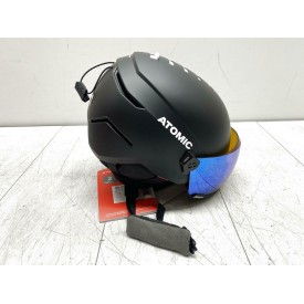 Kask narciarski z przyłbicą ATOMIC Visor Stereo Black 55-59 cm czarny
