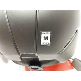 Kask narciarski z przyłbicą ATOMIC Visor Stereo Black 55-59 cm czarny