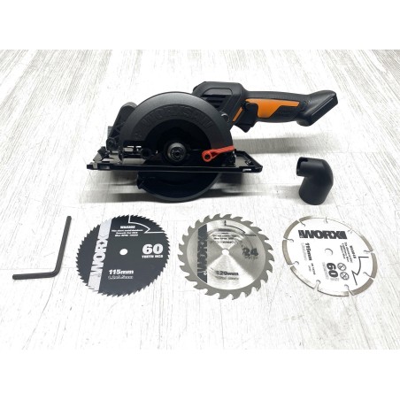 Pilarka tarczowa WORX WX531.9, 120mm Bezszczotkowa 