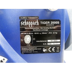 Szlifierka ostrzałka stołowa SCHEPPACH TIGER 2000S