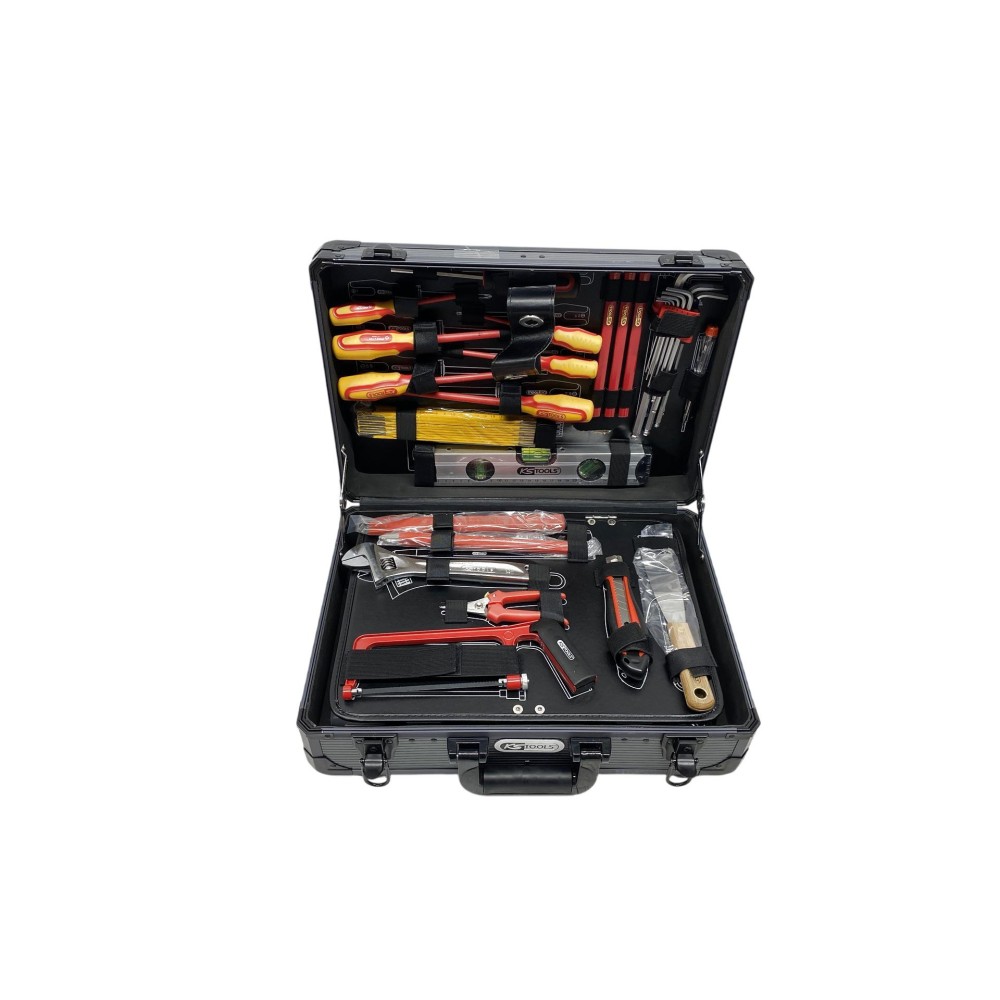Skrzynka z narzędziami dla elektryka KS Tools 911.0628 1/4+1/2 ,128-szt Skrzynka z narzędziami dla elektryka KS Tools 911.0628 1/4+1/2 ,128-szt