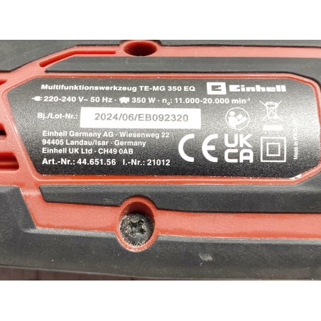 Wielofunkcyjne narzędzie Einhell TE-MG 350 EQ