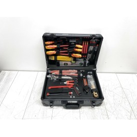 Skrzynka z narzędziami dla elektryka KS Tools 911.0628 1/4+1/2 ,128-szt