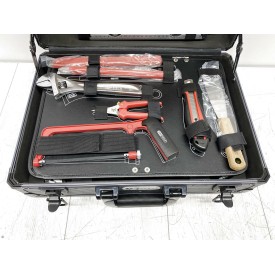 Skrzynka z narzędziami dla elektryka KS Tools 911.0628 1/4+1/2 ,128-szt