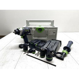 Wiertarko-wkrętarka Festool QUADRIVE TPC 18/4 I-Set/XL 577622