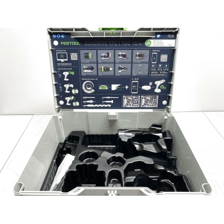 Wiertarko-wkrętarka Festool QUADRIVE TPC 18/4 I-Set/XL 577622