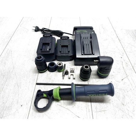 Wiertarko-wkrętarka Festool QUADRIVE TPC 18/4 I-Set/XL 577622