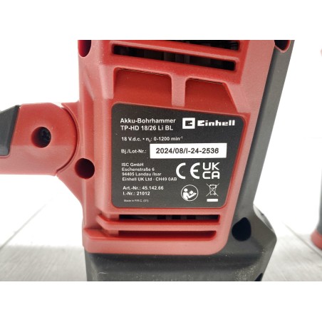 Młotowiertarka akumulatorowa Einhell TP-HD 18/26 Li BL - Solo