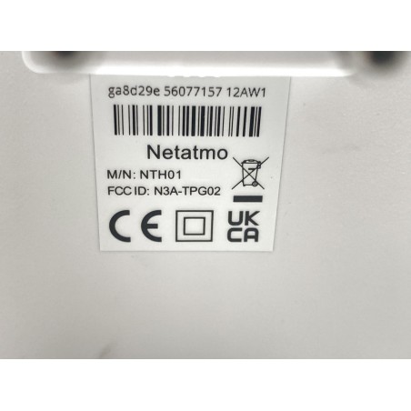 Zestaw bezprzewodowy termostat+3x głowice+mostek Netatmo NBU-NTH-NAV-EU